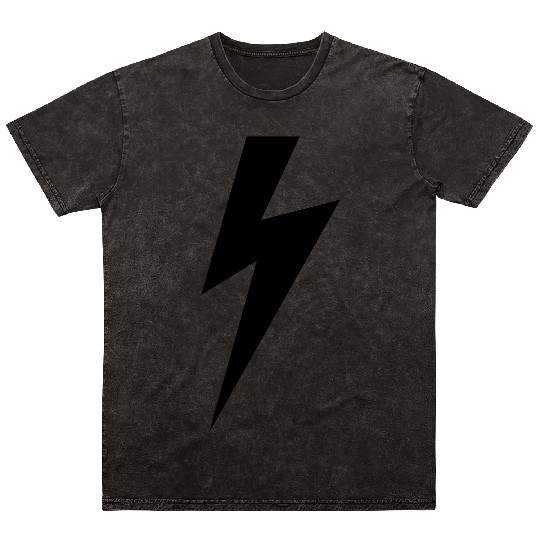 Lightning bolt Mineral Wash T Shirts