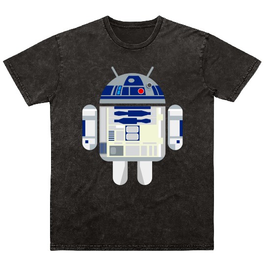 R2D2 Android Mineral Wash T Shirts
