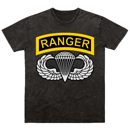 Airborne Ranger Mineral Wash T Shirts