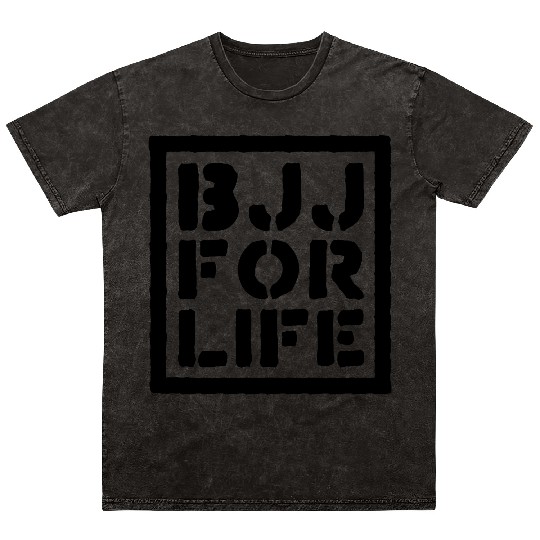 brazilian jiu jitsu bjj for life 02 Mineral Wash T Shirts