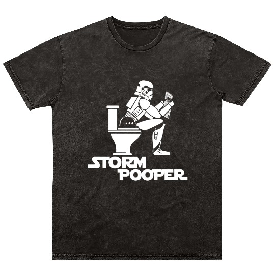 Storm Trooper Pooper Mineral Wash T Shirts