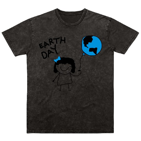 Earth Balloon Mineral Wash T Shirts