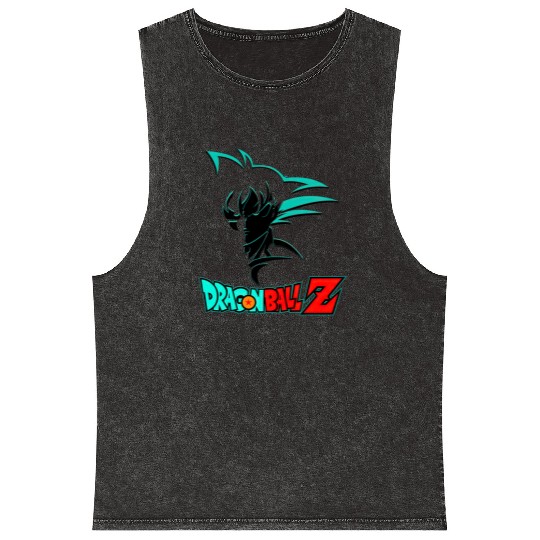 GOKU - DRAGON BALL Mineral Wash Tank Tops