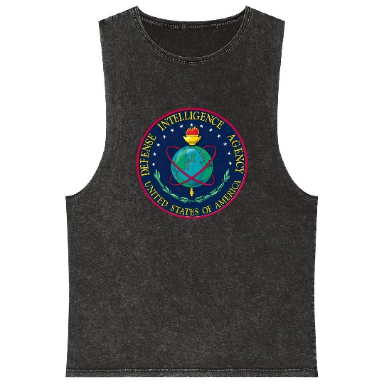 Defense Intelligence Agency Dia Dod Military Mineral Wash Tank Tops