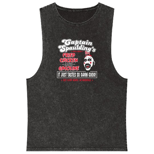 Funny captain spaulding for president Mineral Wash Tank Tops