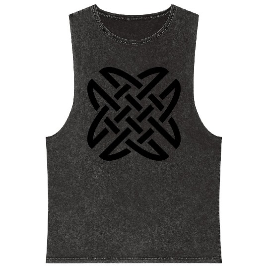 Celtic Knot Mineral Wash Tank Tops