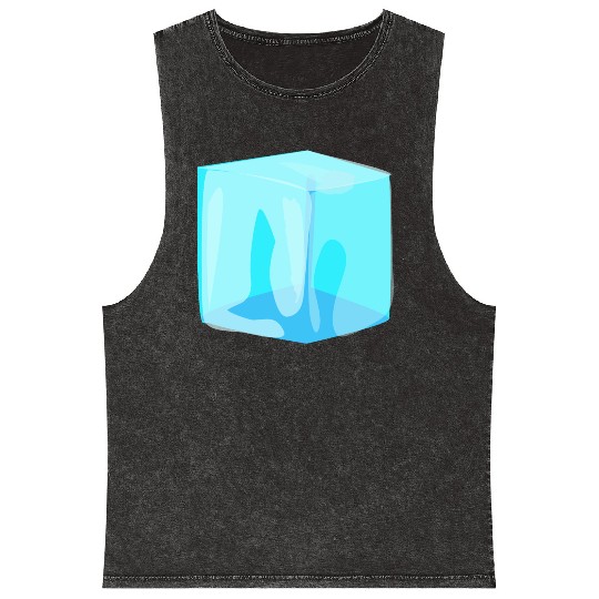 Ice Cube Mineral Wash Tank Tops