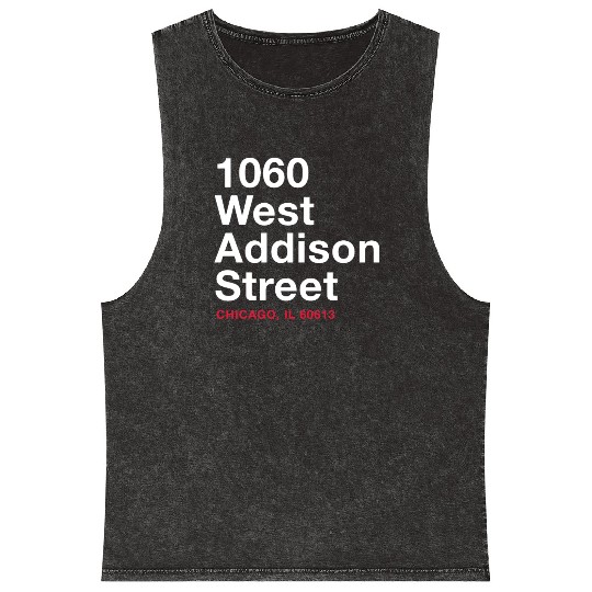 Wrigley Field Mineral Wash Tank Tops