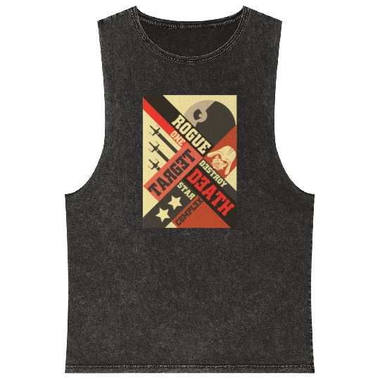 rogue one 2 Mineral Wash Tank Tops
