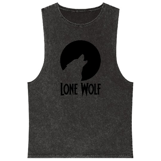 Lone Wolf Mineral Wash Tank Tops