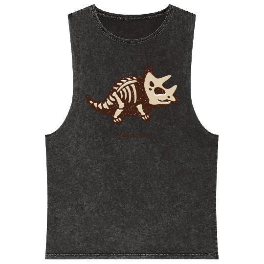 Triceratops Mineral Wash Tank Tops