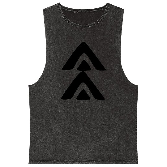 Native American Pattern Mineral Wash Tank Tops