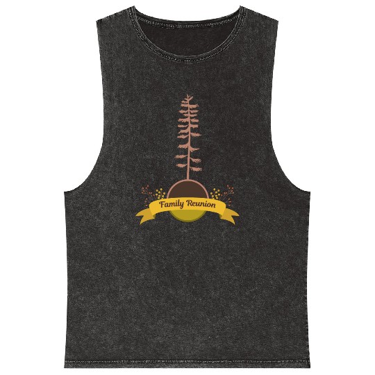 Family reunion Mineral Wash Tank Tops