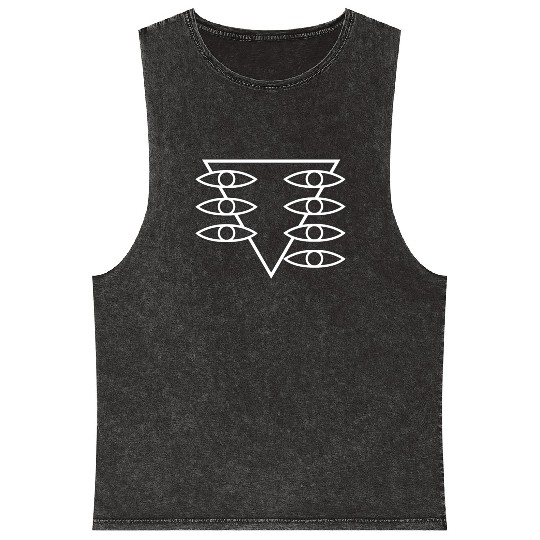 Evangelion LilithEvangelion Lilith eyes Mineral Wash Tank Tops