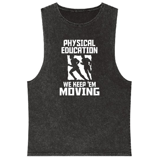 PHYSICAL EDUCATION - PHYSICAL EDUCATION WE KEEP Mineral Wash Tank Tops