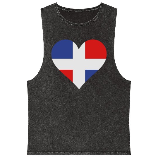 A Heart For The Dominican Republic Mineral Wash Tank Tops