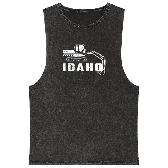 Huge Backhoe Toy Idaho Backhoe Mineral Wash Tank Tops