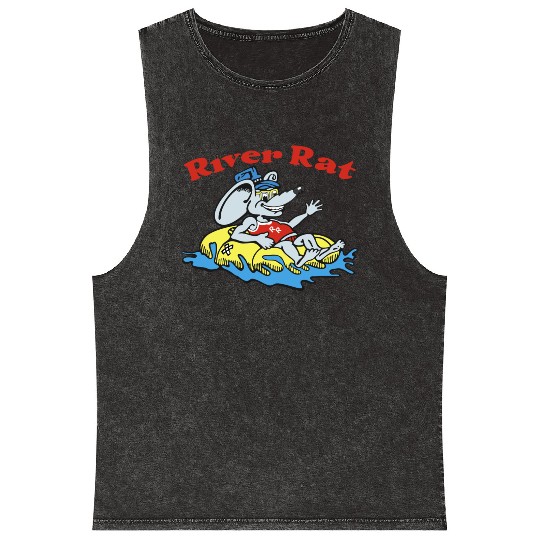 River Rat Swim Mineral Wash Tank Tops
