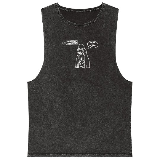 Eddie Izzard Death Star Canteen Mineral Wash Tank Tops