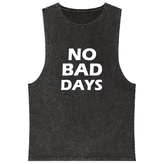 no bad days Mineral Wash Tank Tops