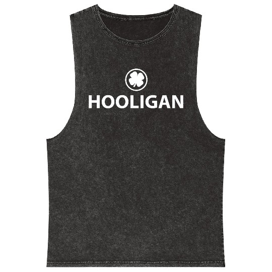 Hooligan Irish Mineral Wash Tank Tops