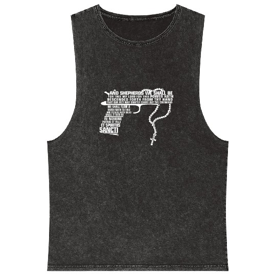 The Boondock Saints - And Shepherds we shall be Mineral Wash Tank Tops