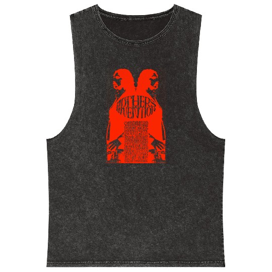 Frank Zappa - Mothers of invention Mineral Wash Tank Tops for f