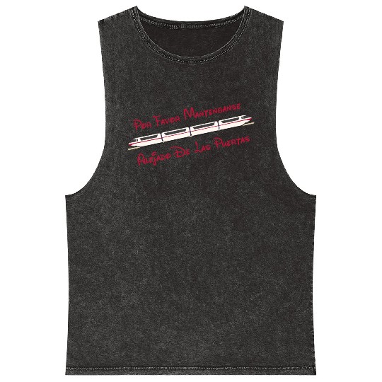 Monorail - Por Favor Mineral Wash Tank Tops