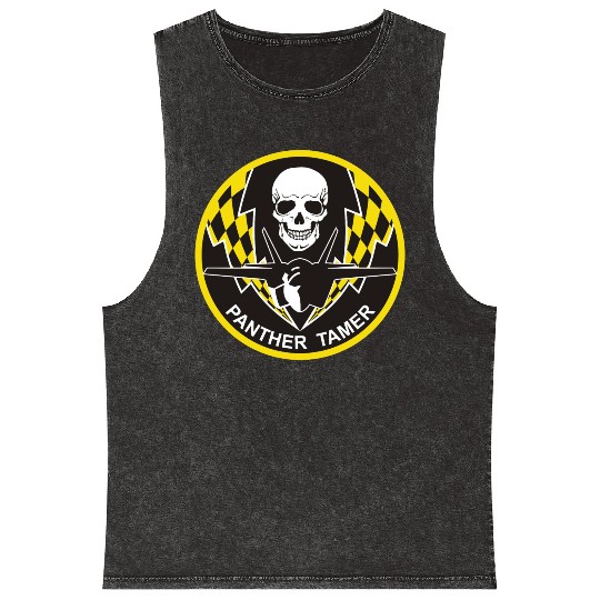 F-35 Panther Tamer Mineral Wash Tank Tops