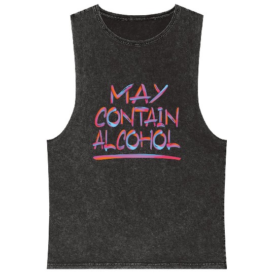MAY CONTAIN ALCOHOL 2 Mineral Wash Tank Tops
