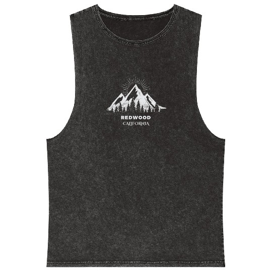 Redwood National Park Mineral Wash Tank Tops