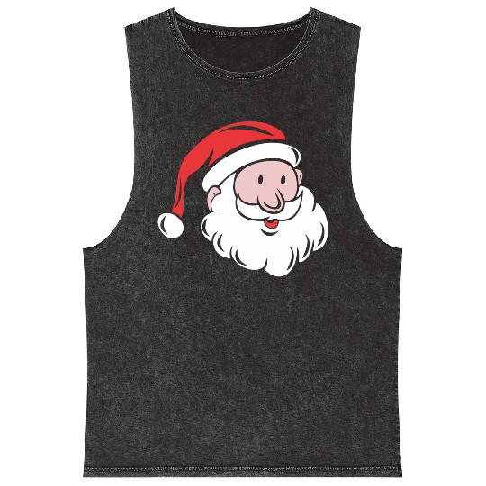 Santa Saint Nicholas Mineral Wash Tank Tops