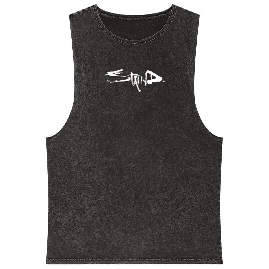 STAIND new black Mineral Wash Tank Tops