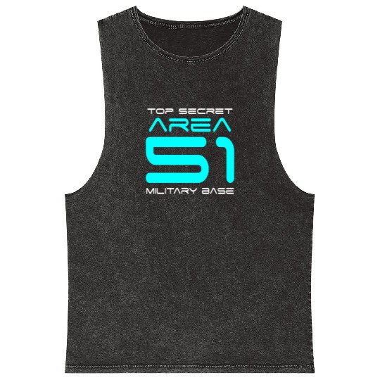 Area 51 Mineral Wash Tank Tops