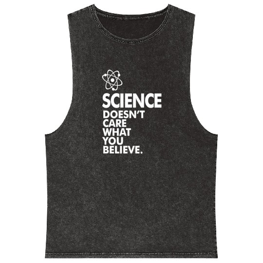 Science Geek Gift Mineral Wash Tank Tops