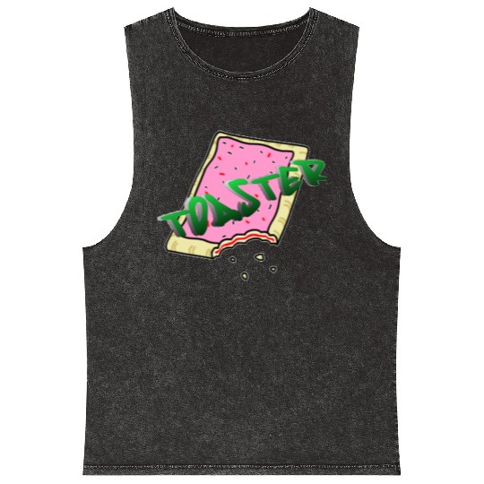 Toaster's Midnight Snack Mineral Wash Tank Tops