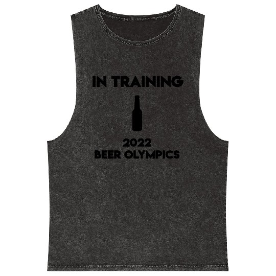 In Training 2022 Beer Olympics Mineral Wash Tank Tops