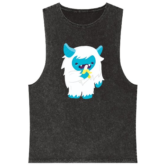 BANANA YETI Mineral Wash Tank Tops