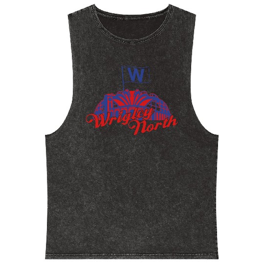 Wrigley North Fly The W Mineral Wash Tank Tops