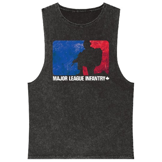 Major League Infantry Canada Mineral Wash Tank Tops