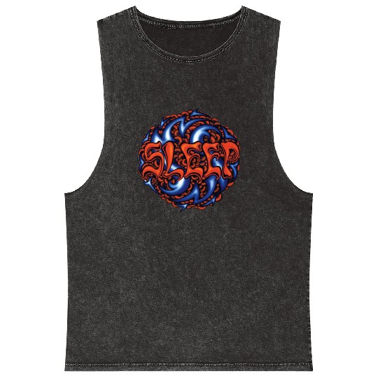 sleep band stoner Dooom metal Mineral Wash Tank Tops