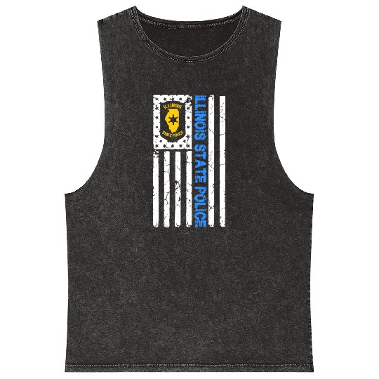 ILLINOIS STATE POLICE Mineral Wash Tank Tops