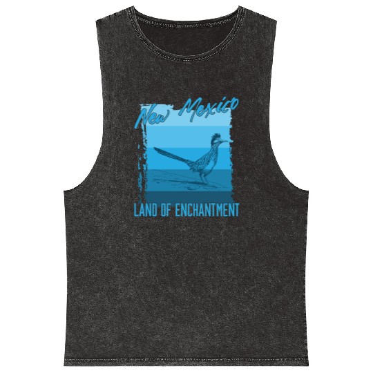 New Mexico state gift Mineral Wash Tank Tops