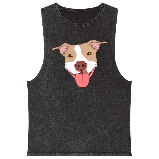 American Pit Bull Terrier Mineral Wash Tank Tops