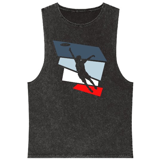frisbee ultimate frisbee Mineral Wash Tank Tops