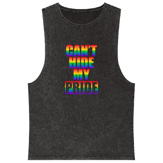 LGBT Pride Month Gift Mineral Wash Tank Tops