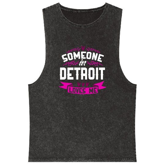 Detroit Mineral Wash Tank Tops