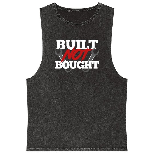 Built not bought Mineral Wash Tank Tops