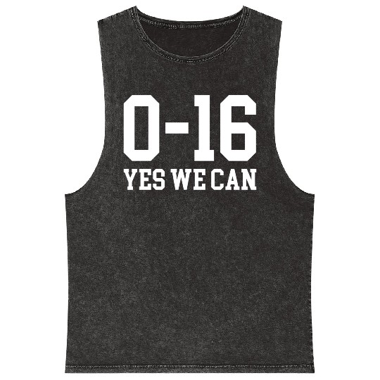 Detroit Lions 0 16 Yes We Can Mineral Wash Tank Tops
