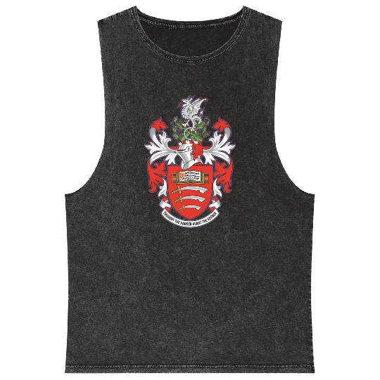 University of Essex - Coat of arms Mineral Wash Tank Tops